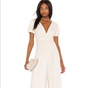 Susana Monaco Cream Jumpsuit